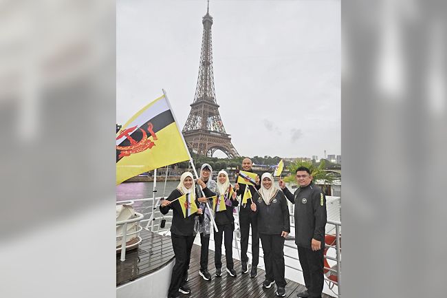 Brunei minister attends Paris Olympics, sports forums